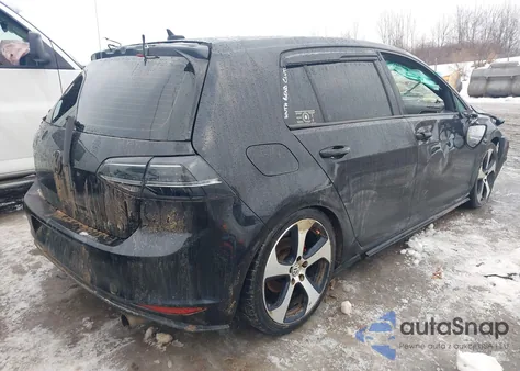 2017 Volkswagen Golf Gti Autobahn 4-Door/S 4-Door/Se 4-Door/Sport 4-Door из США, поврежденный, VIN 3VW5T7AU3HM022703